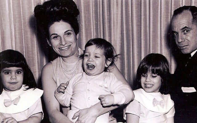 The Bolton family (left to right): Carol, Matilde, John, Judy, and Harold, circa 1966. (courtesy, Judy Bolton-Fasman)