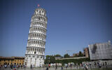 The leaning Tower of Pisa, in Tuscany, central Italy, on August 3, 2015. (Hadas Parush/Flash90)