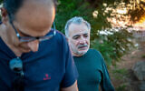 Actor Moshe Ivgy arrives at the Hermon Prison in northern Israel to serve out his sentence, September 29, 2021. (David Cohen/Flash90)