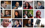 From Top L-R Reps. Jesus Garcia, Raul Grijalva, Rashida Tlaib, Thomas Massie, Andre Carson, Marie Newman, Cori Bush, Ilhan Omar, Ayanna Pressley, Alexandria Ocasio-Cortez and Hank Johnson. (Composite/AP)