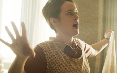 Sophie McShera as housekeeper 'Lynn' in short film 'Ganef' by Mark Rosenblatt (Alana Mejia Gonzalez)