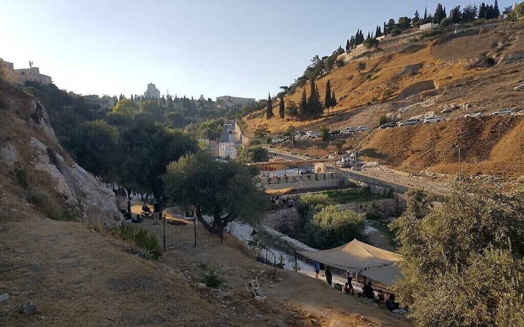 The educational farm in the Hinnom Valley, Jerusalem. (Nurit Malkin/Zman Yisrael) The educational farm in the Hinnom Valley, Jerusalem. (Nurit Malkin/Zman Yisrael)