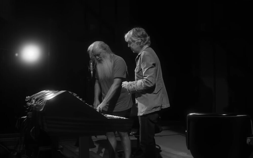Music producer Rick Rubin, left, and Paul McCartney, in 'McCartney 3,2,1.' (YouTube screenshot/ Hulu)