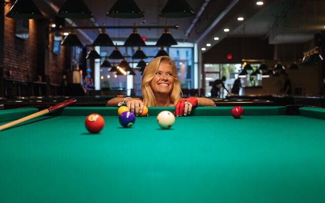 JoAnn Mason Parker, once the wunderkind of competitive pool, is looking to make a comeback — and she's being inducted into the Northern California Jewish Sports Hall of Fame. (Parker Hill/J. The Jewish News of Northern California/ via JTA)