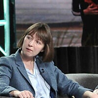 Sally Rooney takes part in a panel during the Winter 2020 Television Critics Association Press Tour on January 17, 2020, in Pasadena, California. (Richard Shotwell/ Invision/ AP)