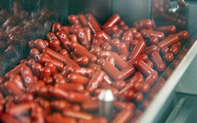 This undated image provided by Merck & Co. shows its new antiviral medication (Merck & Co. via AP)
