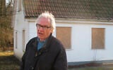 Swedish artist Lars Vilks speaks during an interview with The Associated Press in Malmo, Sweden, Wednesday March 4, 2015. Vilks, who had lived under police protection since his 2007 sketch of the Prophet Muhammad with a dog’s body brought death threats, died from a traffic accident Sunday, Oct. 3, 2021 Swedish news media reported. (AP Photo/David Keyton)