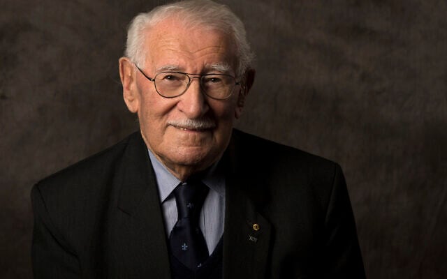 In this undated photo, Holocaust survivor Eddie Jaku poses for a photograph in Sydney, Australia. (Sydney Jewish Museum via AP) In this undated photo, Holocaust survivor Eddie Jaku poses for a photograph in Sydney, Australia. (Sydney Jewish Museum via AP)