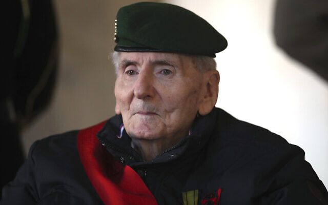 In this Nov.26, 2020 file photo, Hubert Germain, a WWII Resistance fighter and the last 'Compagnon de la Liberation' is pictured before a ceremony in homage to fellow Compagnon de la Liberation Daniel Cordier, at the Invalides monument in Paris (AP Photo/Michel Euler, Pool, File) In this Nov.26, 2020 file photo, Hubert Germain, a WWII Resistance fighter and the last 'Compagnon de la Liberation' is pictured before a ceremony in homage to fellow Compagnon de la Liberation Daniel Cordier, at the Invalides monument in Paris (AP Photo/Michel Euler, Pool, File)