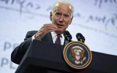 President Joe Biden speaks during a news conference at the conclusion of the G20 leaders summit, October 31, 2021, in Rome. (AP Photo/Evan Vucci)