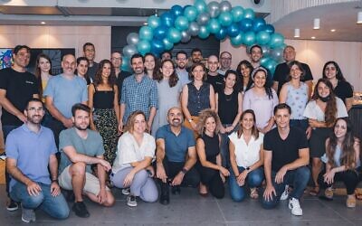 The Immunai team in Israel. (Eliad Golan)