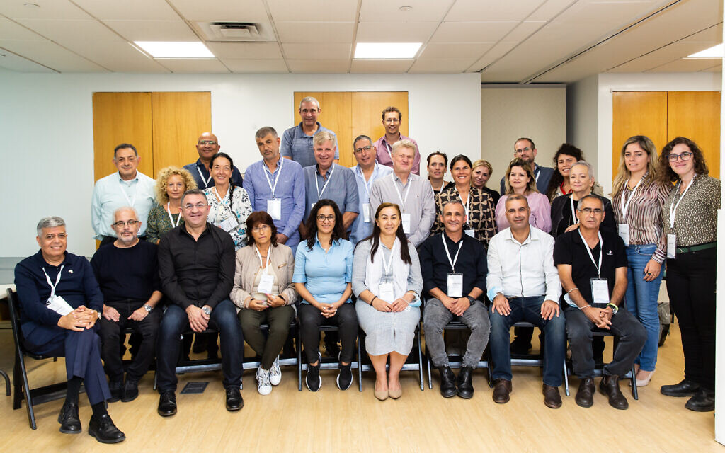 The delegation of Israeli mayors and municipal CEOs that visited New York from October 11-18, 2021. (Ohad Kab) The delegation of Israeli mayors and municipal CEOs that visited New York from October 11-18, 2021. (Ohad Kab)