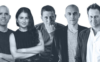 NFX partners from left to right: Pete Flint, Gigi Levy-Weiss, James Currier, Morgan Beller, Omri Amirav-Drory. (NFX)