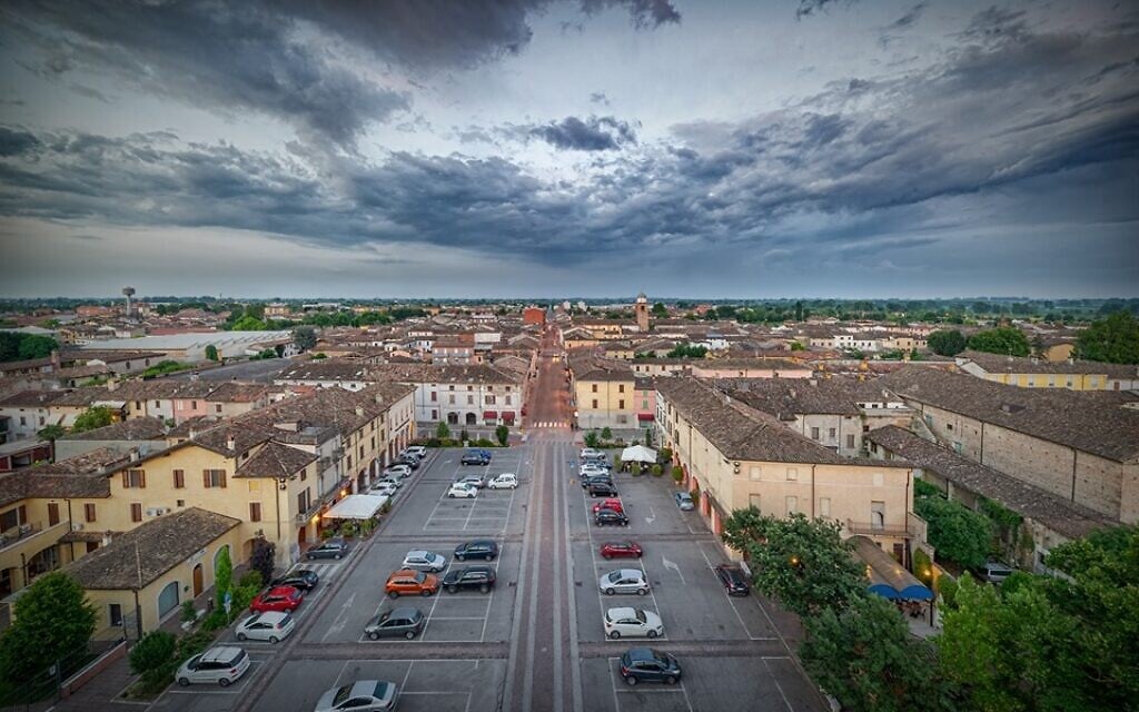 A view of the town of Canneto sull'Oglio. (Daniele Spinosa)