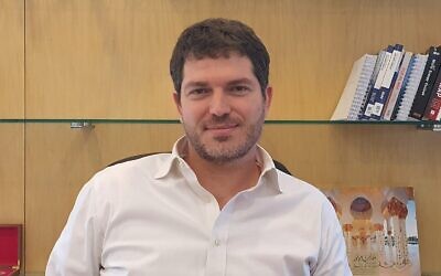 The new director general of the Energy Ministry, Lior Shilat, October 24, 2021. (Energy Ministry)