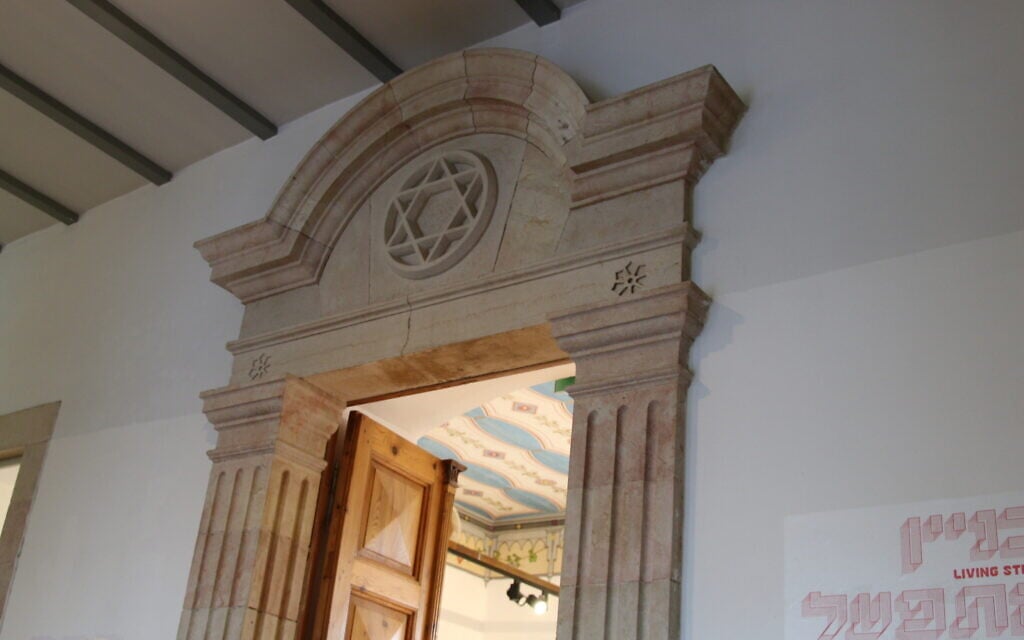 Interior of the old Shaare Zedek Hospital building in Jerusalem. (Shmuel Bar-Am)