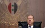 Syrian Tourism Minister Mohammed Rami Martini speaks during a press conference  in Damascus on November 24,  2021 (LOUAI BESHARA / AFP)