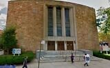 The Forest Hills Jewish Center has been a fixture on Queens Boulevard since the late 1940s. (Jewish Week)