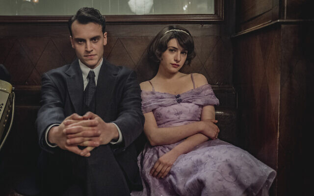 Ilker Kiliç (left) as Mordo, and Asude Kalebek as Raşel in 'The Club.' (Netflix/via JTA)