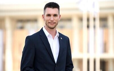 Idan Roll, Israel's deputy foreign minister, emerged as an advocate for LGBTQ rights before he entered politics. (Elad Guttman/Israel Foreign Ministry via JTA)