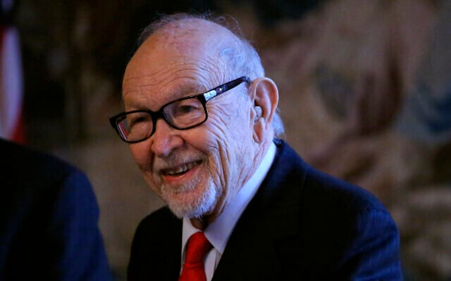 Justus Rosenberg before receiving the award of the French Legion of Honor medal from French ambassador to the United States Gerard Araud at the French Consulate on March 30, 2017, in New York. (KENA BETANCUR/AFP via Getty Images) Justus Rosenberg before receiving the award of the French Legion of Honor medal from French ambassador to the United States Gerard Araud at the French Consulate on March 30, 2017, in New York. (KENA BETANCUR/AFP via Getty Images)