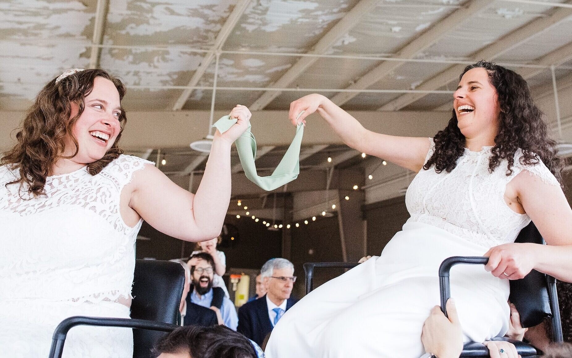 In 1st for Conservative movement, women rabbis tie knot in same 