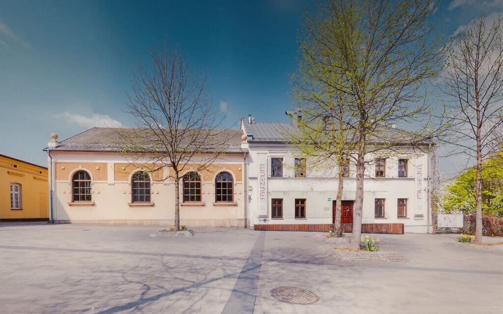 The Auschwitz Jewish Center in Oswiecim, Poland receives about one percent of the 2.3 million visitors who come to the former death camp each year. (Courtesy of the Auschwitz Jewish Center/ via JTA)