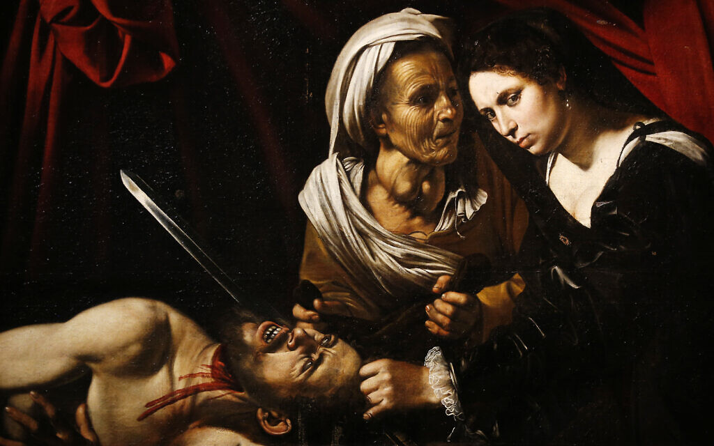 A painting believed to be the 'Judith Beheading Holofernes' by the Italian baroque master Michelangelo Merisi da Caravaggio is displayed at the Brera Gallery in Milan, Italy, םמ November 7, 2016. (AP Photo/Antonio Calanni) A painting believed to be the 'Judith Beheading Holofernes' by the Italian baroque master Michelangelo Merisi da Caravaggio is displayed at the Brera Gallery in Milan, Italy, םמ November 7, 2016. (AP Photo/Antonio Calanni)