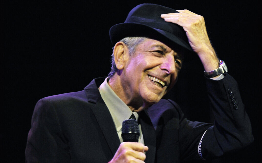 Leonard Cohen performs during the first day of the Coachella Valley Music & Arts Festival in Indio, California, April 17, 2009. (AP Photo/Chris Pizzello, File)