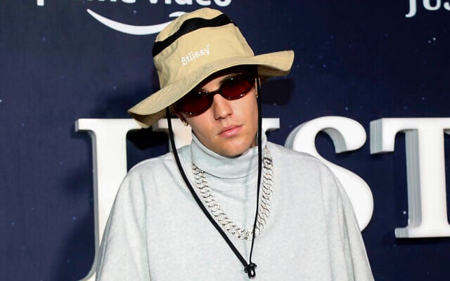 Justin Bieber attends the "Justin Bieber: Our World" premiere at Edge at Hudson Yards on September 14, 2021, in New York. (Photo by Andy Kropa/Invision/AP) Justin Bieber attends the "Justin Bieber: Our World" premiere at Edge at Hudson Yards on September 14, 2021, in New York. (Photo by Andy Kropa/Invision/AP)