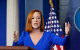 White House press secretary Jen Psaki speaks during the daily briefing at the White House in Washington, Wednesday, Oct. 27, 2021. (AP Photo/Susan Walsh)