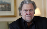 Former White House strategist Steve Bannon poses prior to an interview with The Associated Press, in Paris, May 27, 2019. Bannon, a longtime ally to former President Donald Trump, was indicted Friday, Nov. 12, 2021, on two counts of contempt of Congress after he defied a congressional subpoena from the House committee investigating the insurrection at the U.S. Capitol. (AP Photo/Thibault Camus, File)