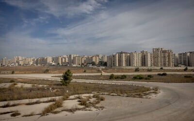 The abandoned Atarot Airport, north of Jerusalem, on November 25, 2021. (Yonatan Sindel/Flash90)