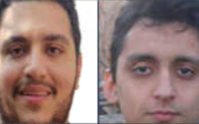 Seyyed Kazeemi and Sajjad Kashian. (US Treasury Department) Seyyed Kazeemi and Sajjad Kashian. (US Treasury Department)