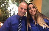 Mordy Oknin, left, and Natali Oknin, right. (Courtesy/Facebook)