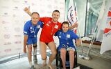 British and Israeli participants are seen at at the inaugural Veterans Games (Courtesy)