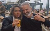 Mordy and Natali Oknin, arrested in Turkey for photographing Erdogan's palace. (Courtesy)