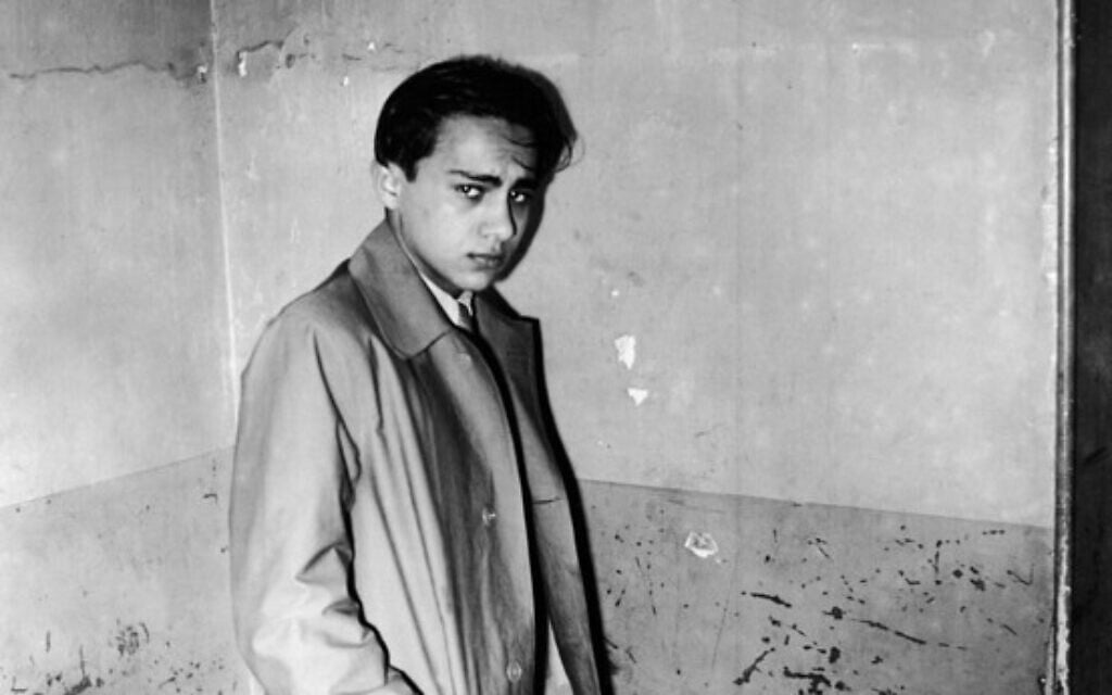Herschel Grynszpan after being arrested on Nov. 7, 1938, in Paris (public domain) Herschel Grynszpan after being arrested on Nov. 7, 1938, in Paris (public domain)