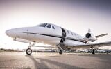 Illustrative: Luxury business jet with open door ready for passenger boarding. (dicus63, iStock at Getty Images)
