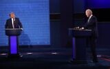 In this file photo taken on September 29, 2020, then-US President Donald Trump and Democratic presidential nominee Joe Biden participate in the first presidential debate at the Health Education Campus of Case Western Reserve University in Cleveland, Ohio. (WIN MCNAMEE / AFP)