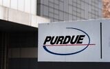 A file photo shows offices of Purdue Pharma, maker of the prescription painkiller OxyContin (Drew Angerer/ Getty Images North America/AFP)