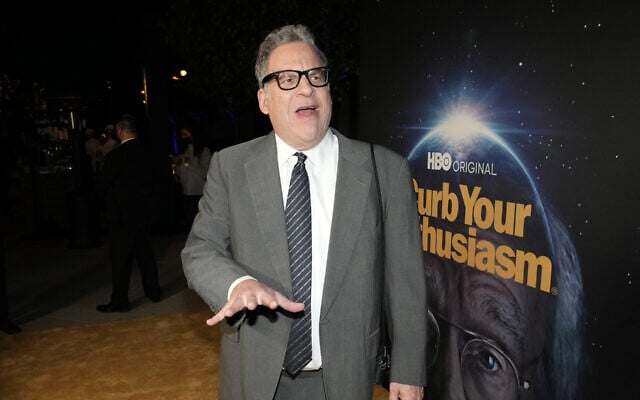 Jeff Garlin attends HBO's 'Curb Your Enthusiasm' Season 11 Premiere at the Paramount Theatre in Los Angeles, on October 19, 2021. (Jeff Kravitz/FilmMagic for HBO/Getty Images via JTA) Jeff Garlin attends HBO's 'Curb Your Enthusiasm' Season 11 Premiere at the Paramount Theatre in Los Angeles, on October 19, 2021. (Jeff Kravitz/FilmMagic for HBO/Getty Images via JTA)