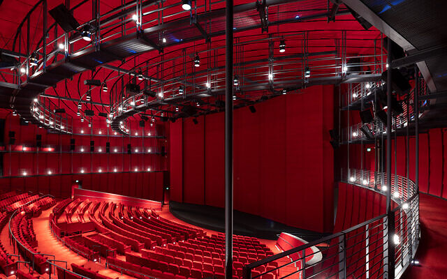 Academy Museum of Motion Pictures, David Geffen Theater. (Photo by Iwan Baan/©Iwan Baan Studios, Courtesy Academy Museum Foundation)