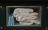 Illustrative: Extra blankets and pads are stored under a bed where women getting abortions rest before and after their procedures, Oct. 9, 2021. (Rebecca Blackwell/AP)