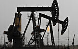 Illustrative: An oilfield controlled by a US-backed Kurdish group, in Rmeilan, Hassakeh province, Syria, March 27, 2018. (AP Photo/Hussein Malla, File)