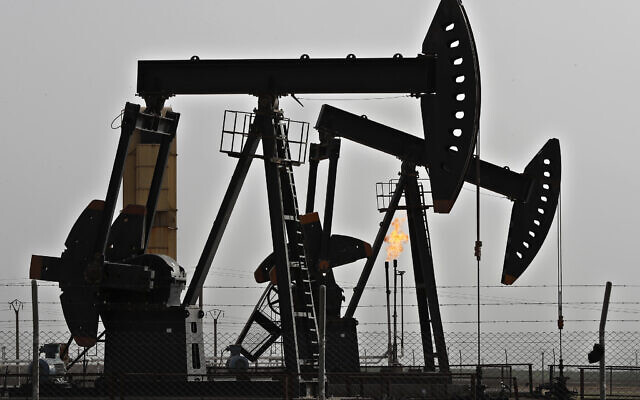 Illustrative: An oilfield controlled by a US-backed Kurdish group, in Rmeilan, Hassakeh province, Syria, March 27, 2018. (AP Photo/Hussein Malla, File) Illustrative: An oilfield controlled by a US-backed Kurdish group, in Rmeilan, Hassakeh province, Syria, March 27, 2018. (AP Photo/Hussein Malla, File)