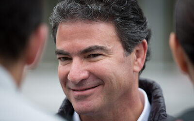 Head of the Mossad Yossi Cohen, seen at Glilot military base near Tel Aviv, March 28, 2018. (Miriam Alster/Flash90)