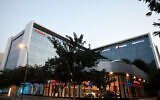 Illustrative: A tech development center in Herzliya, Oct 30, 2020. (Gili Yaari/Flash90)