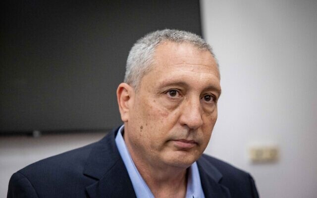 Nir Hefetz seen as he arrives for a court hearing at the District Court in Jerusalem on December 1, 2021. (Yonatan Sindel/Flash90) Nir Hefetz seen as he arrives for a court hearing at the District Court in Jerusalem on December 1, 2021. (Yonatan Sindel/Flash90)
