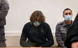 Barak Ben-Ami at the Lod District Court on December 29, 2021. (Flash90)